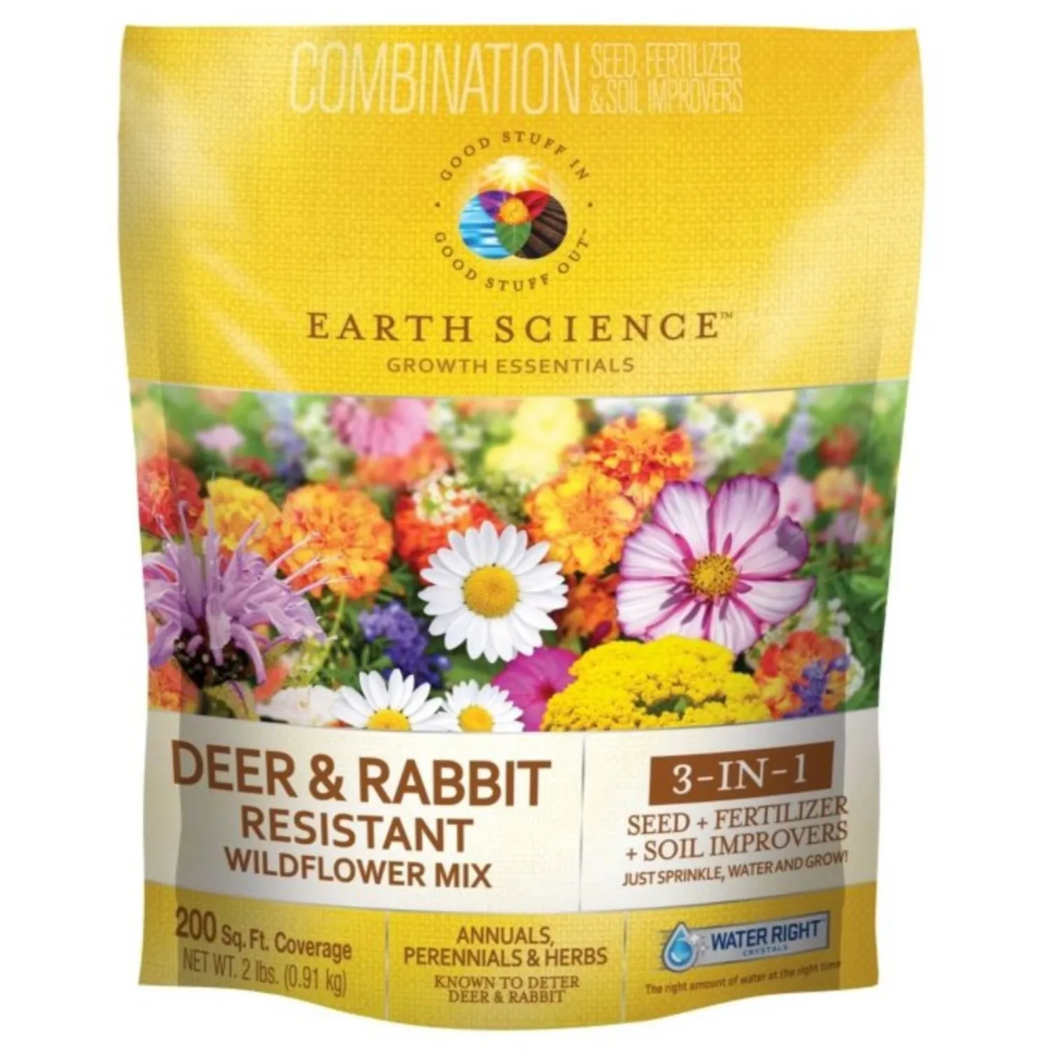 Deer and Rabbit Resistant Wildflower Mix