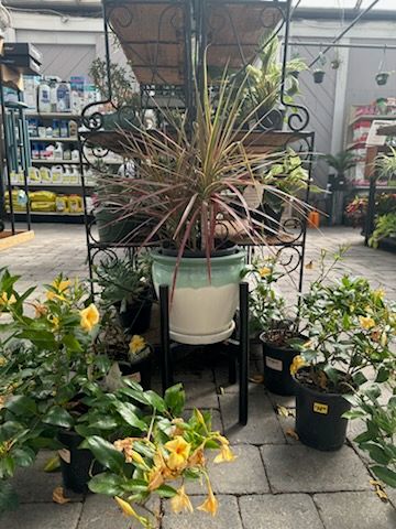 Mid Century Metal Pot Stand - Small