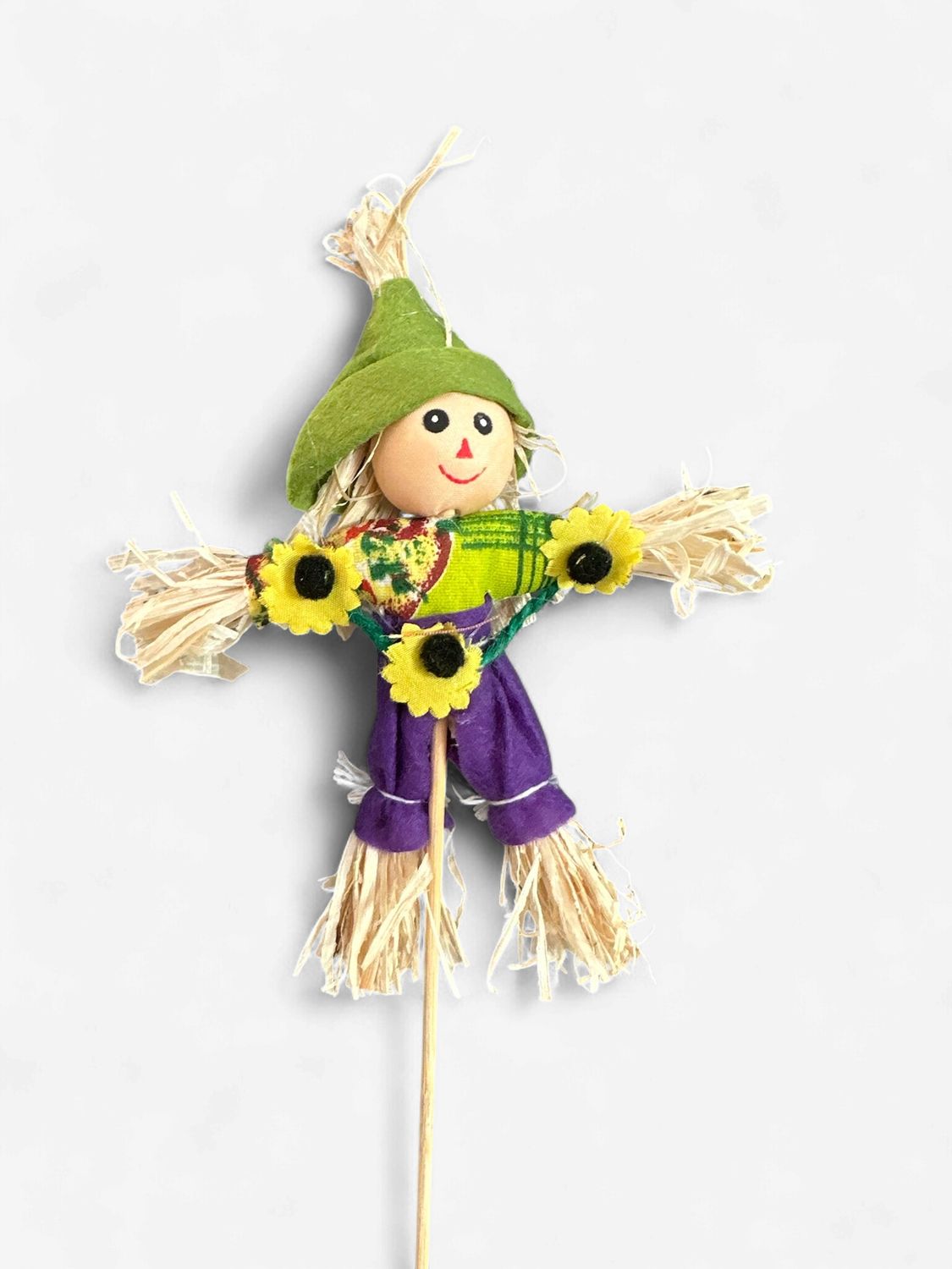 Scarecrow Stakes - Mini, Color: Green &amp; Purple