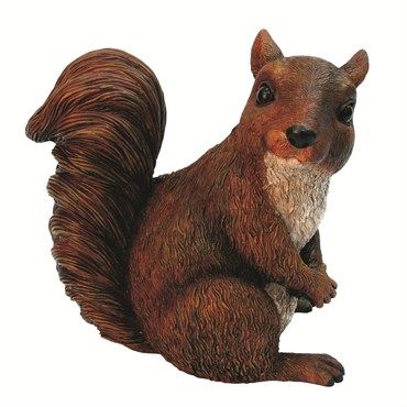 Resin Forest Friends Squirrel Statuary