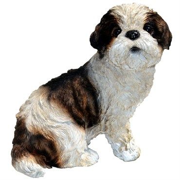 Resin Puppy Love Shih Tzu “Sue” Statuary