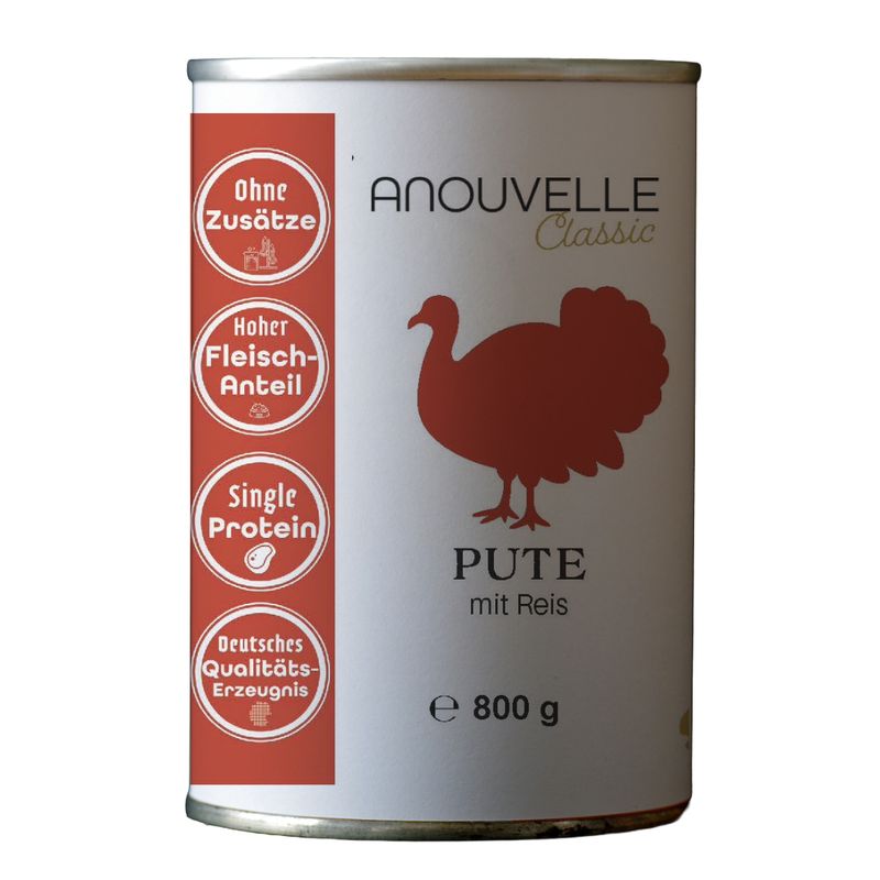 Anouvelle Classic Pute mit Reis 6 x 800 g