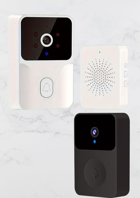 Smart Wi fi Door Bell Audio Video Security Intercom Home Ring Chime USB Recharge