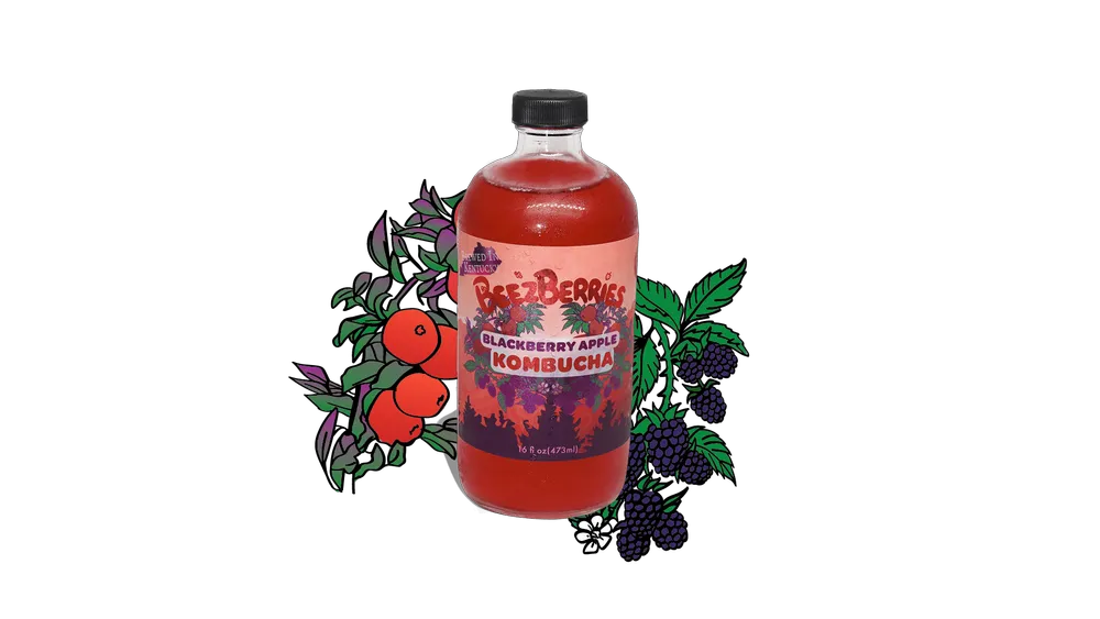 Kombucha - Blackberry Apple