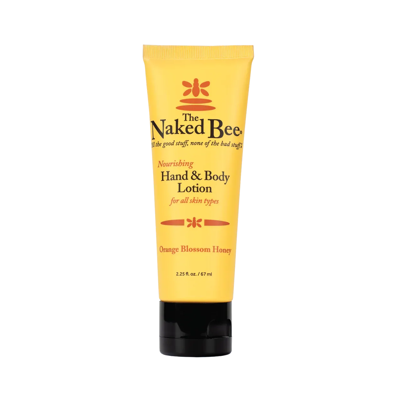 Naked Bee Hand &amp; Body Lotion, Scent: Orange Blossom Honey, Size: 2.25 oz