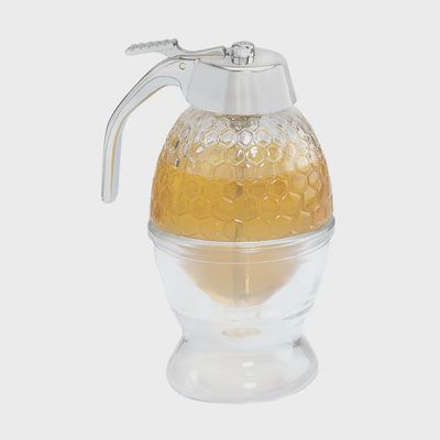 Glass Honey Syrup Dispenser