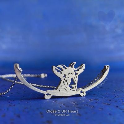 Goat Stainless Steel Necklace