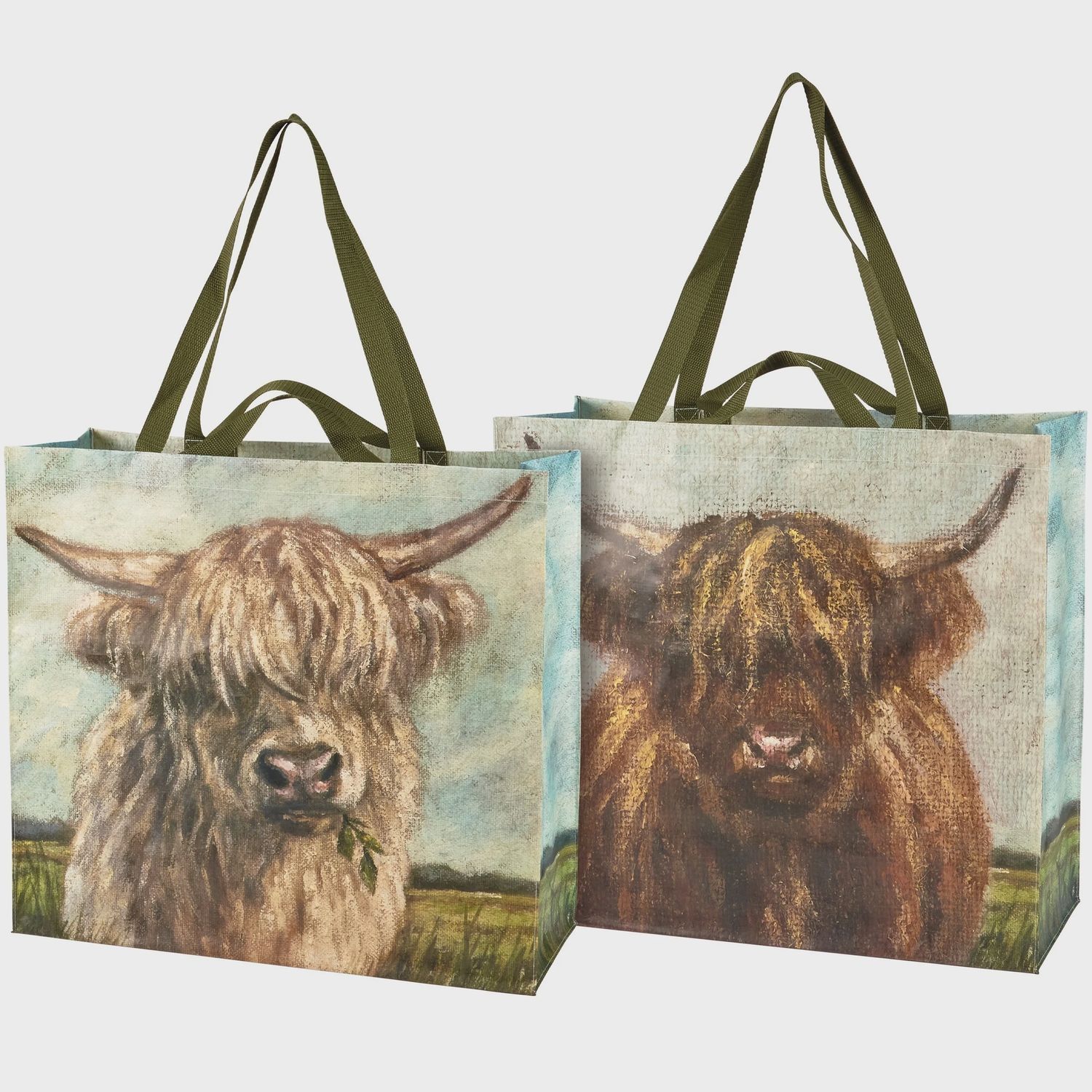 Shopping Tote - Highland Cows