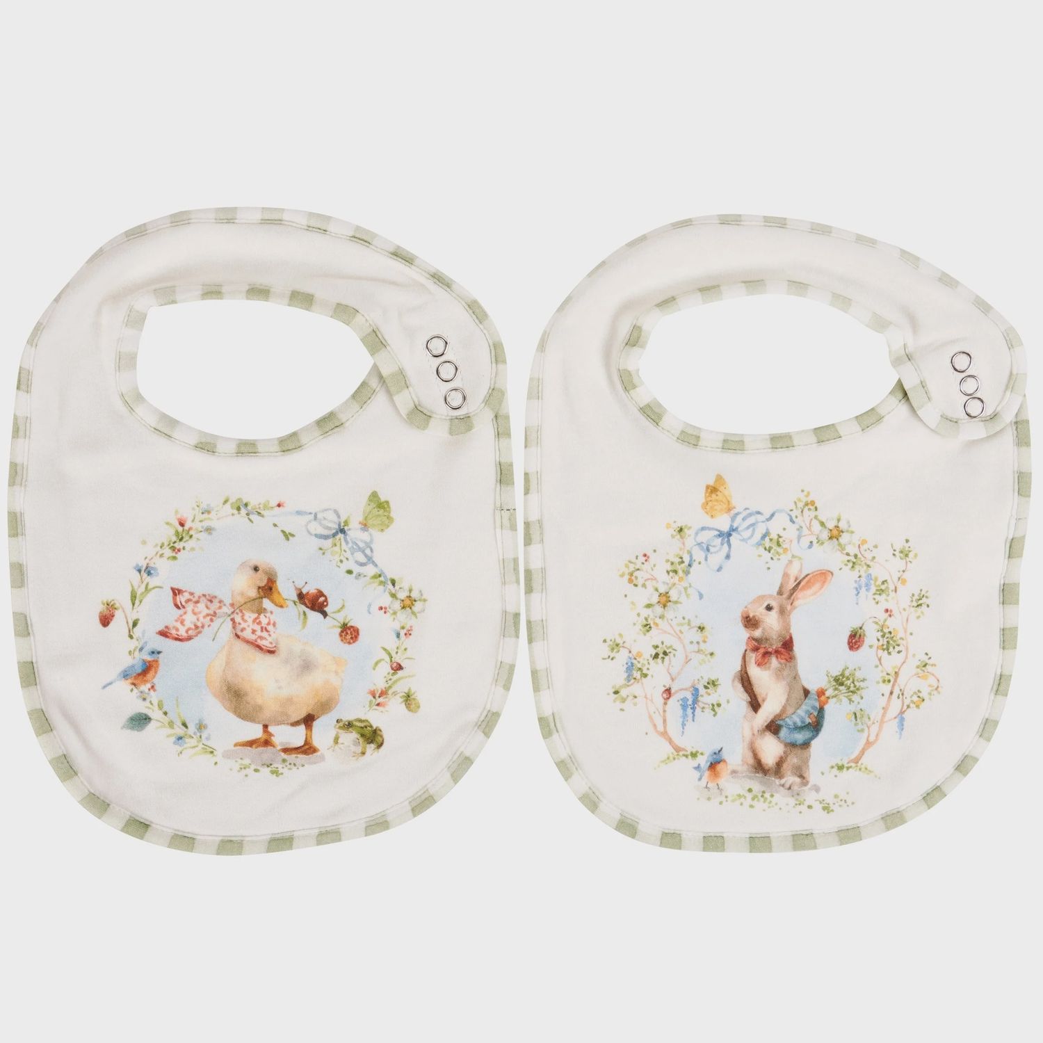 Bib Set - Garden Friends