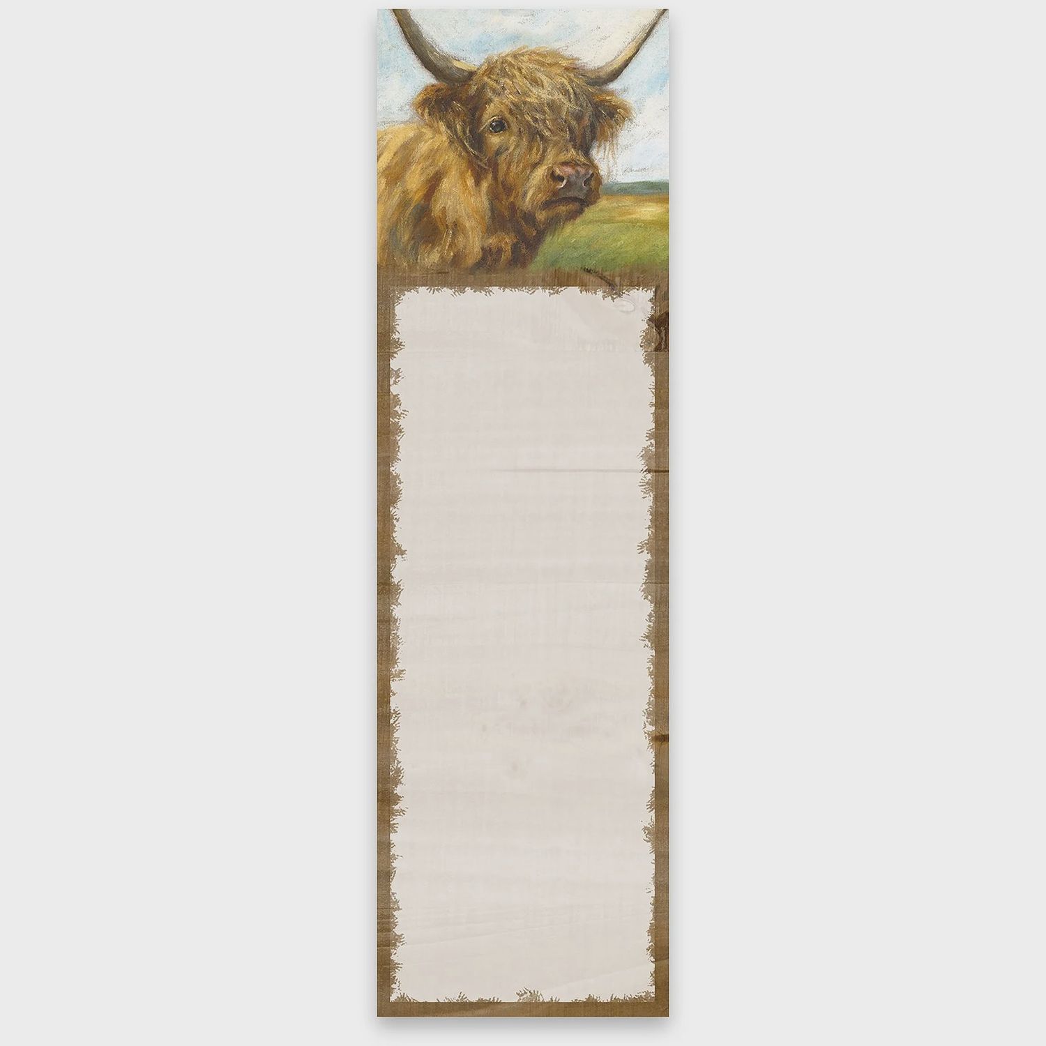 List Pad - Highland Cow