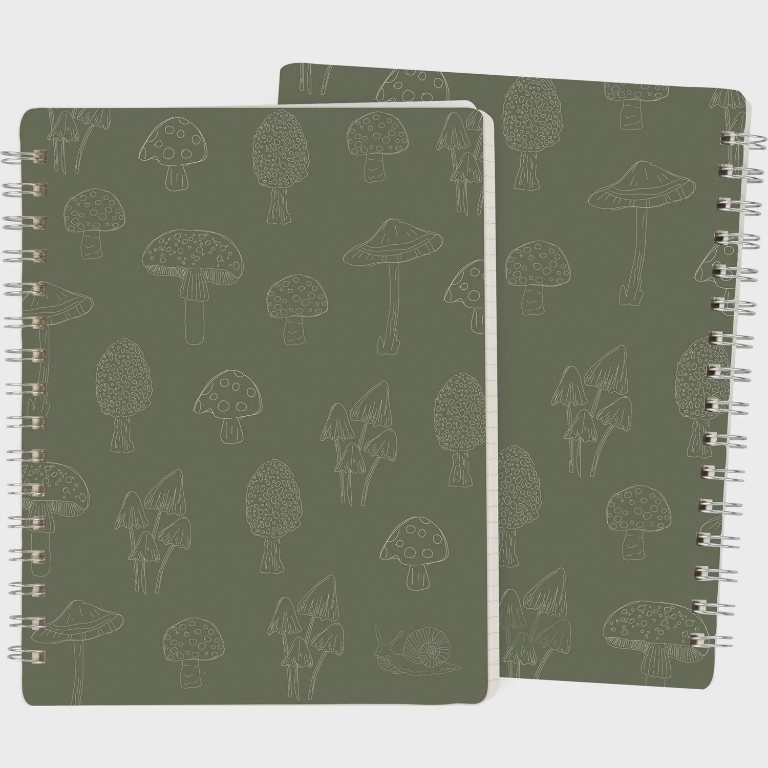 Spiral Notebook - Mushrooms