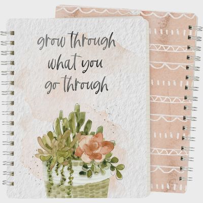 Spiral Notebook - Grow Through
