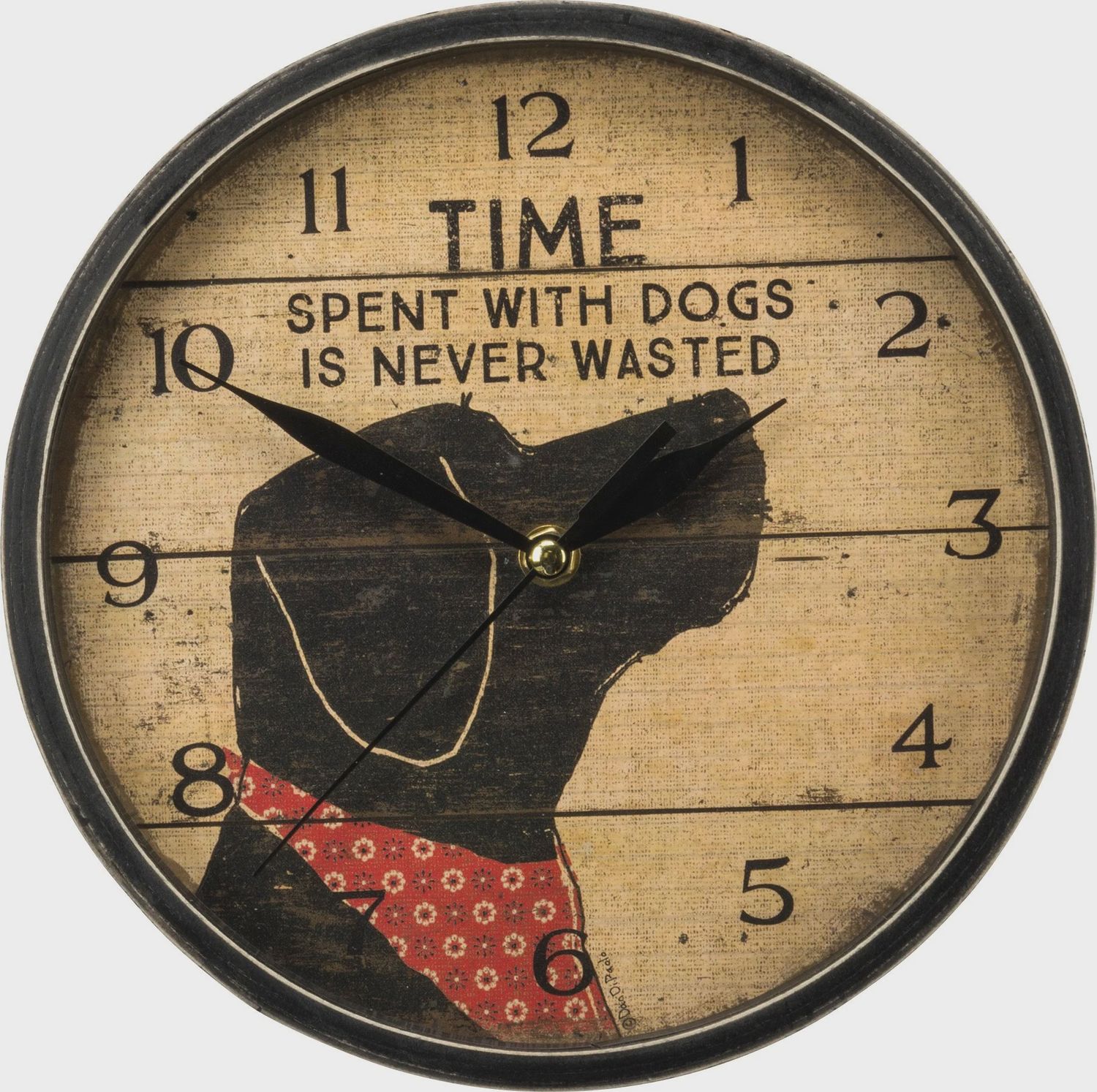 Clock - Time With Dogs