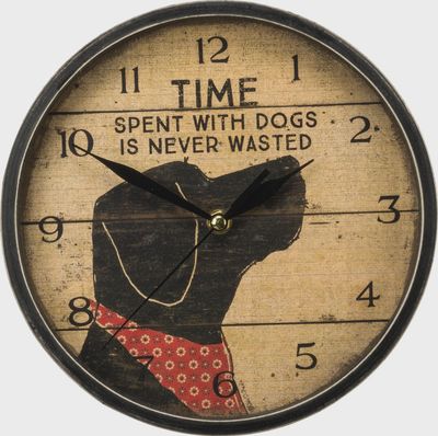 Clock - Time With Dogs