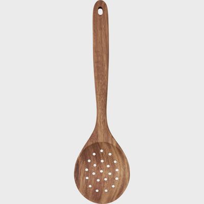 Wooden Strainer Spoon Lg