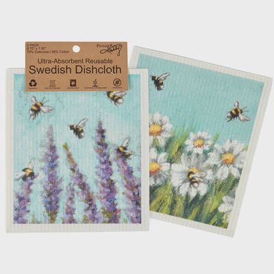 Swedish Cloth Set - Flowers