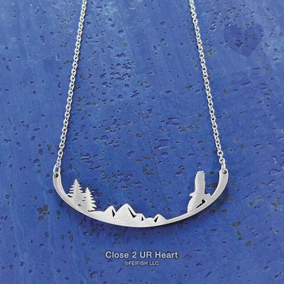 Eagle Stainless Steel Necklace