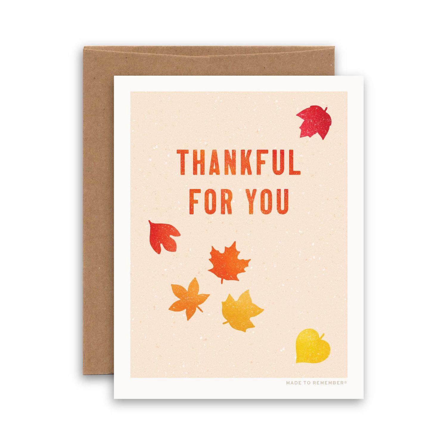 Thankful for You Leaves