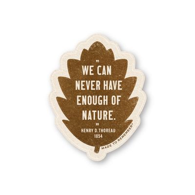 Thoreau Nature Quote