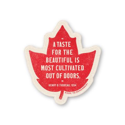 Thoreau Beauty Quote