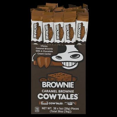 Cow tales - caramel brownie