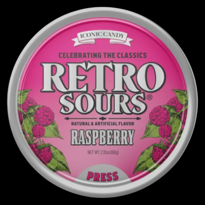 Retro Sours Raspberry