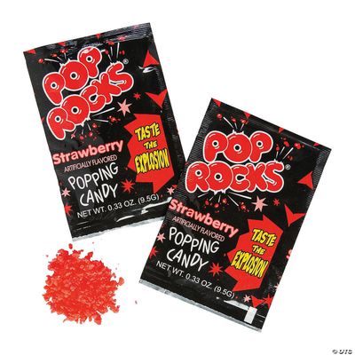 Pop rocks - red