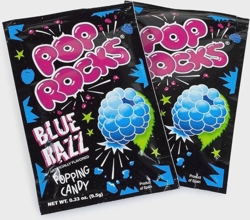 Pop rocks - blue