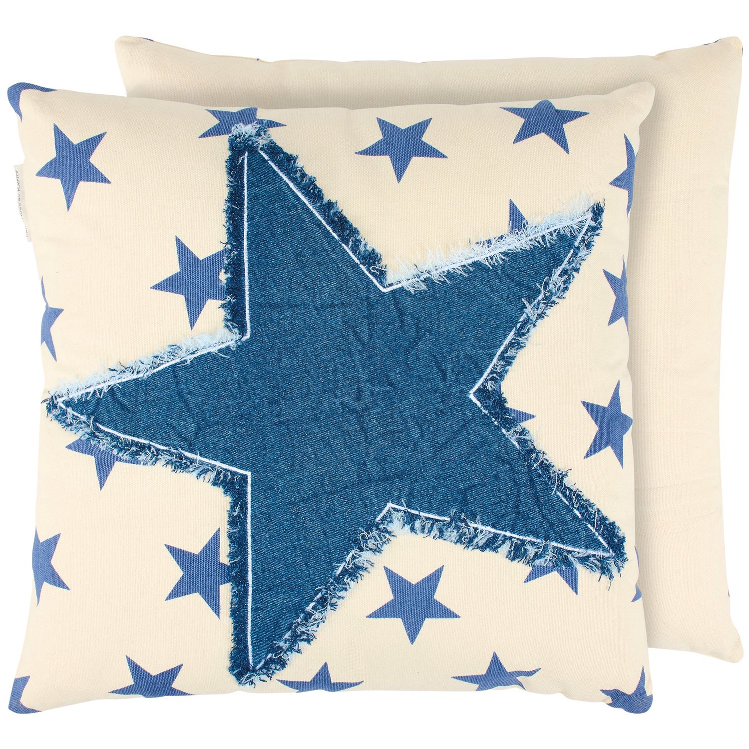 Pillow - Denim Star