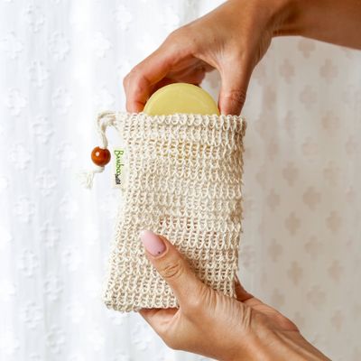 Compostable Sisal Soap Saver Bag | Faire Market Bestseller