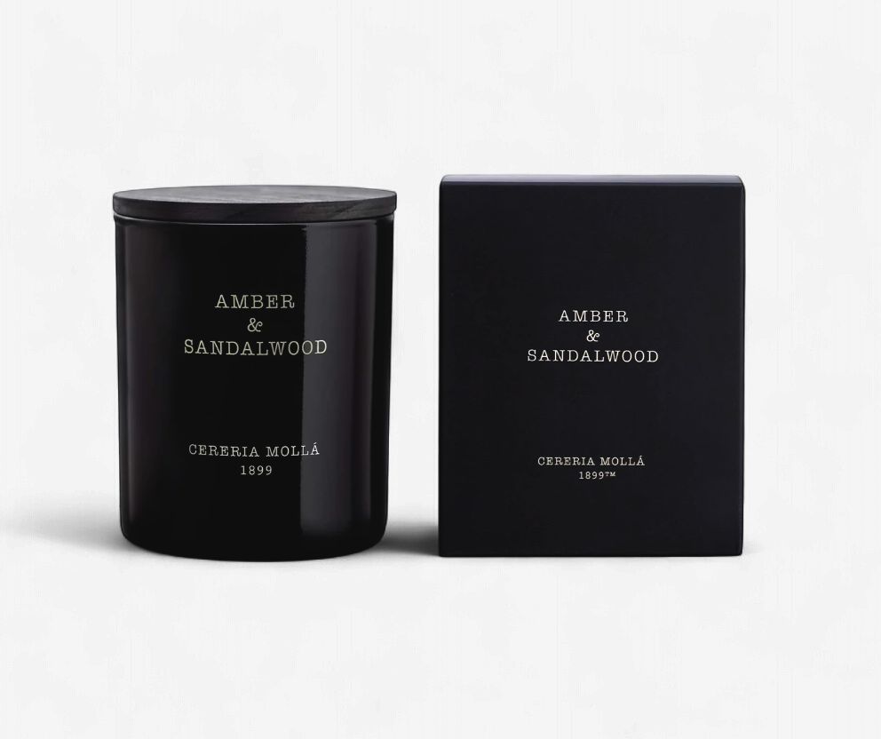 Amber&amp;Sandalwood- Candle 8oz