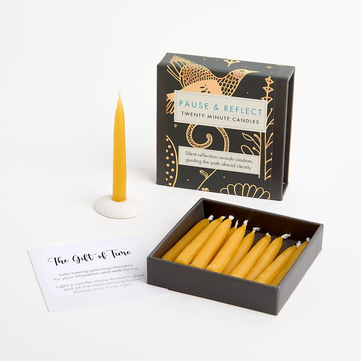 20 Min Candle -Folk English Tapered