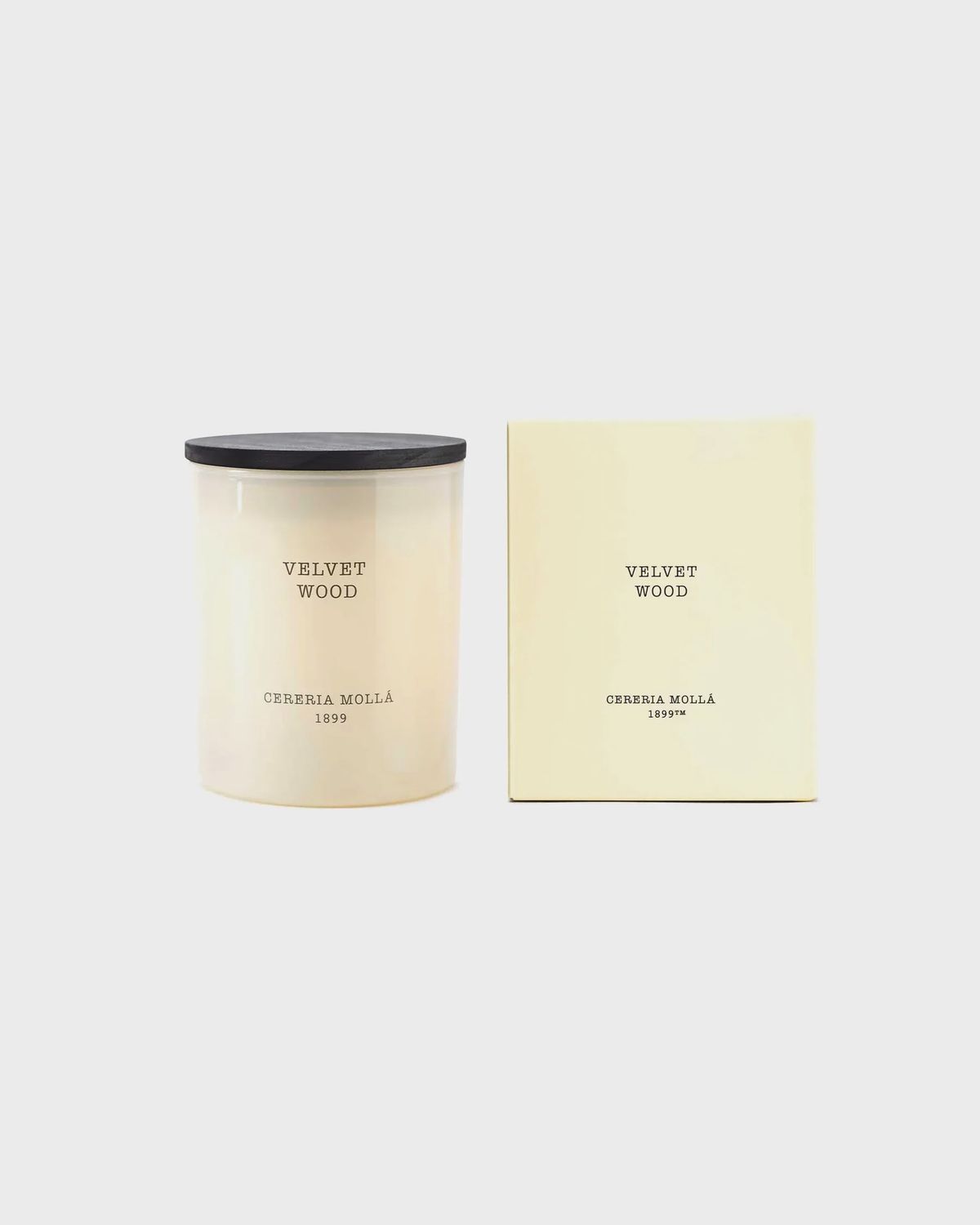 Velvet Wood-Candle