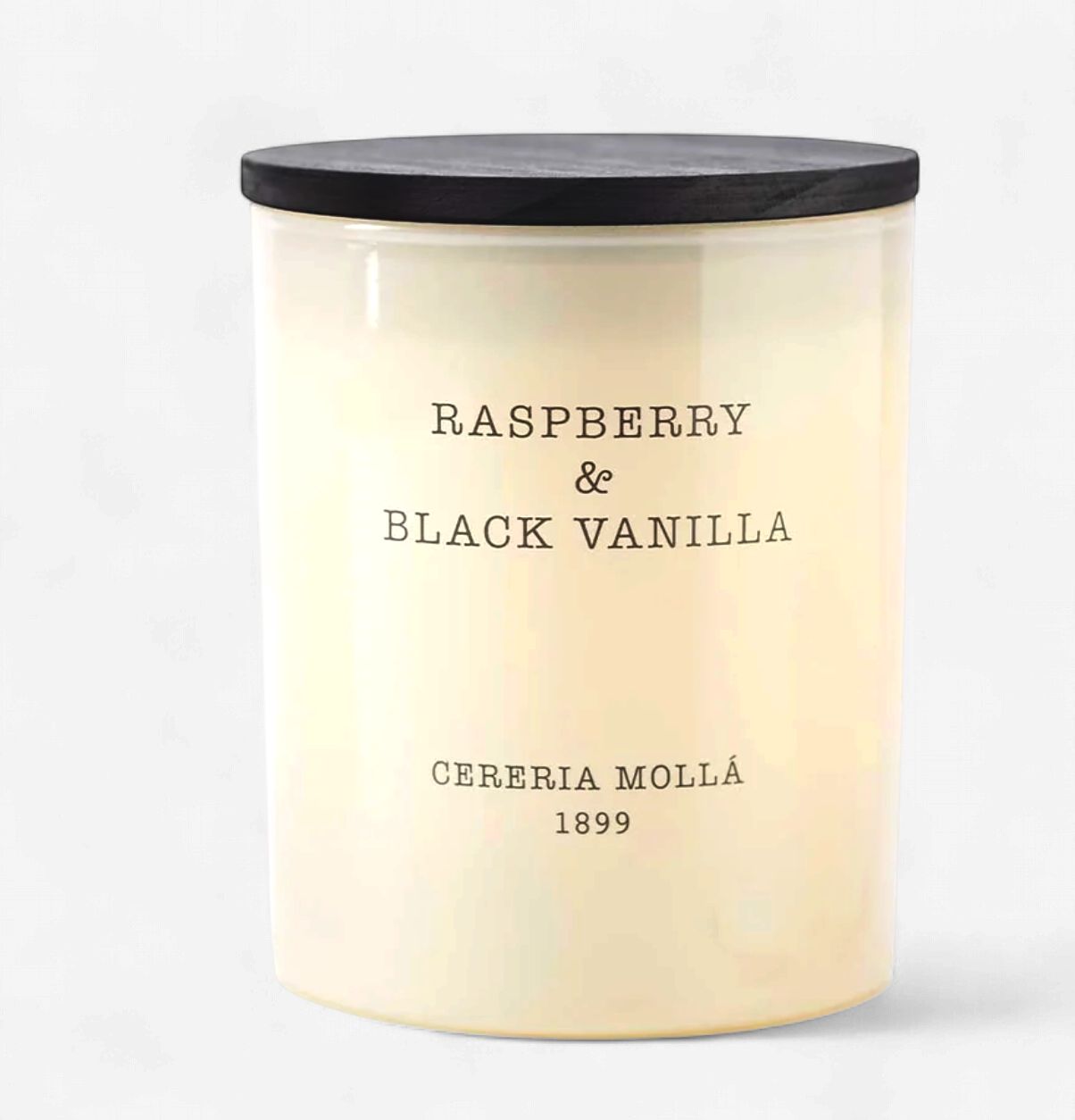 Raspberry &amp; Black Vanilla Candle