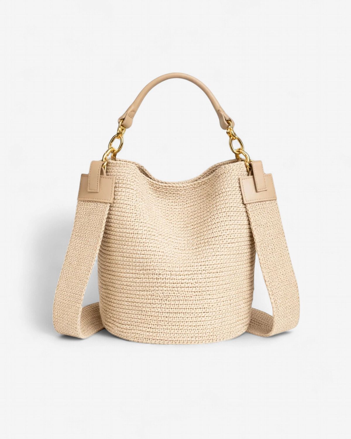 Yara Bucket Bag, Colour: Ivory