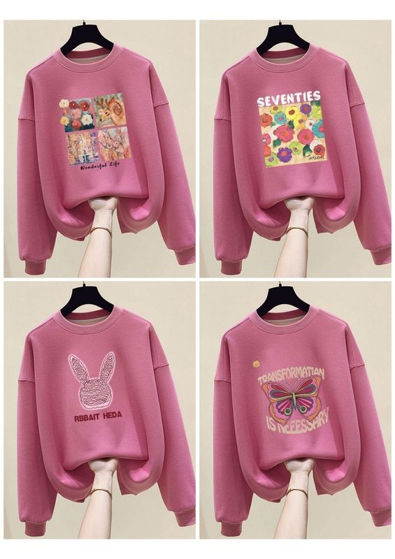 Sweatshirt? Graphic Back Print