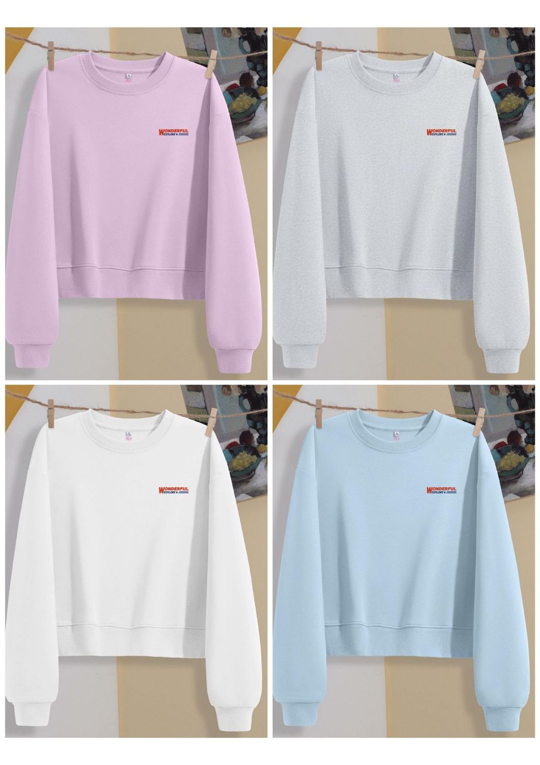Sweatshirt? NEVERMIND Chest Logo Sweatshirt? NEVERMIND Chest Logo