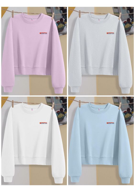 Sweatshirt? NEVERMIND Chest Logo