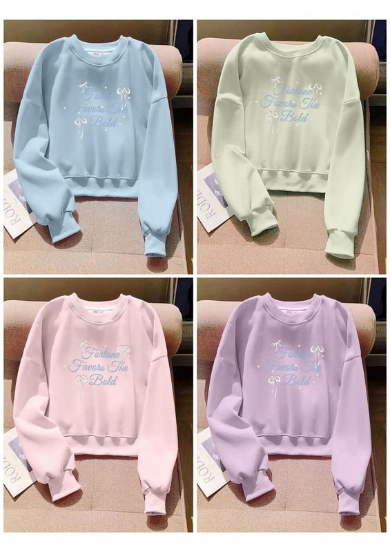 Sweatshirt? “Fortune Favors The Bold”