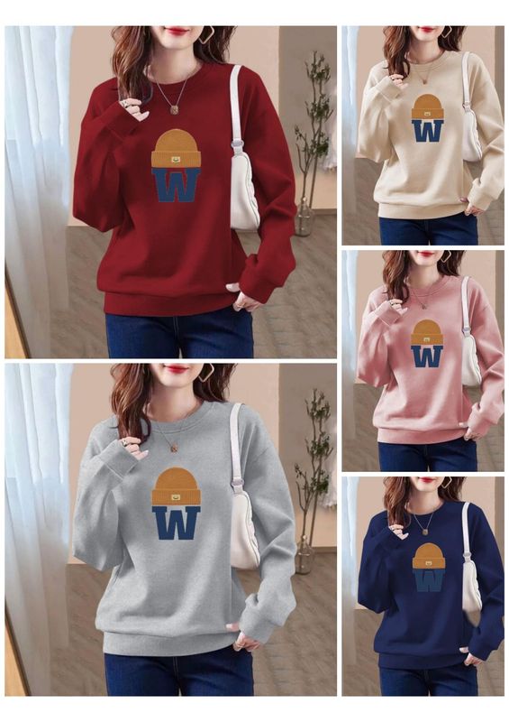 Sweatshirt?️ Helmet Graphic “W”