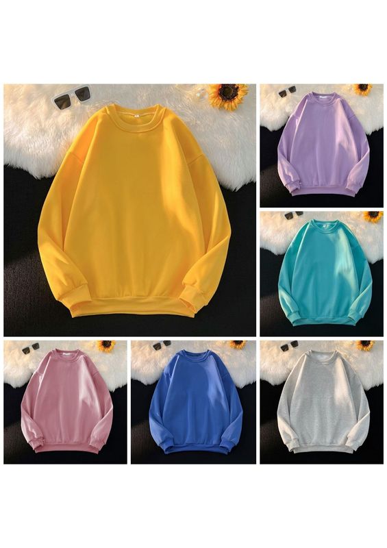 Sweatshirt? Solid Color Crewneck