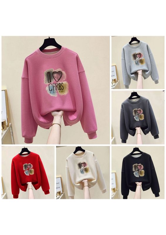 Sweatshirt? “I ❤️ CARBS”