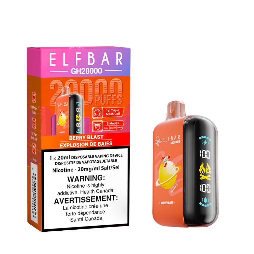 Elf Bar - GH20k Disposable Vape, Flavour: Berry Blast