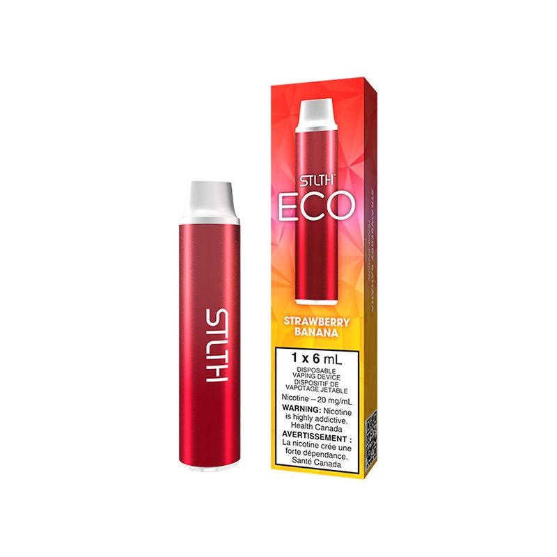 STLTH - ECO Disposable Vape, Flavour: Strawberry Banana