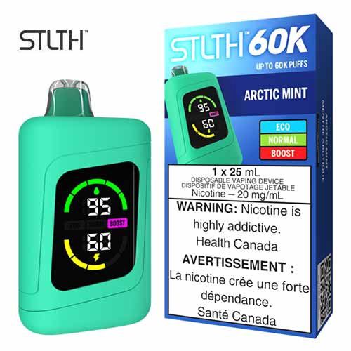 STLTH - 60k Disposable, Flavour: Arctic Mint