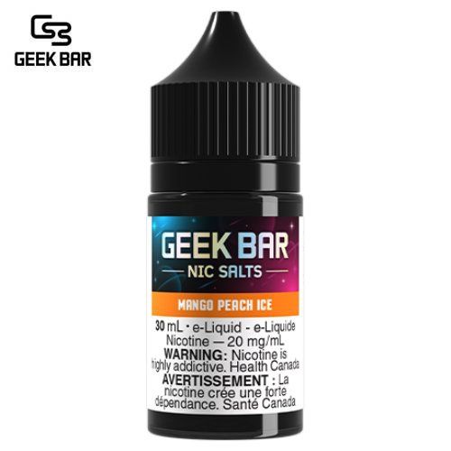 Geek Bar Nic Salts (30ml), Flavour: Mango Peach Ice