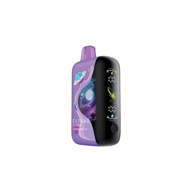 Elf Bar - FS70k, Flavour: Sakura Grape Ice