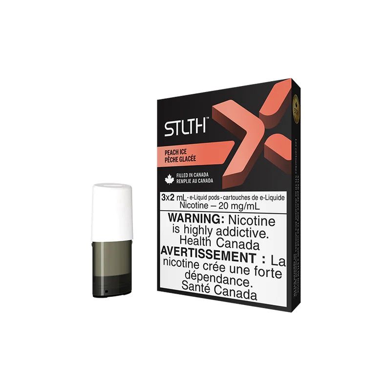 STLTH X Pod Pack, Flavour: Peach Ice