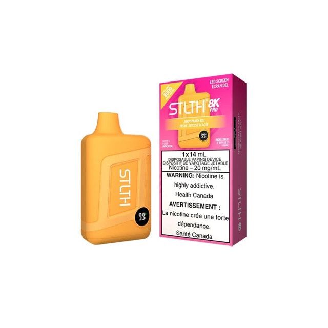 STLTH - 8K Pro Disposable, Flavour: Juicy Peach Ice