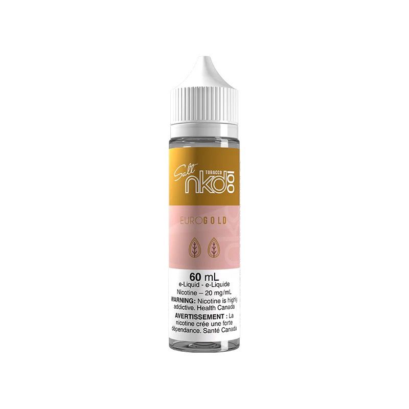 Naked 100 - Euro Gold (60ml), Flavour: Euro Gold (20mg)